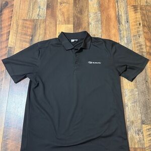 Men's Black Subaru Polo Shirt